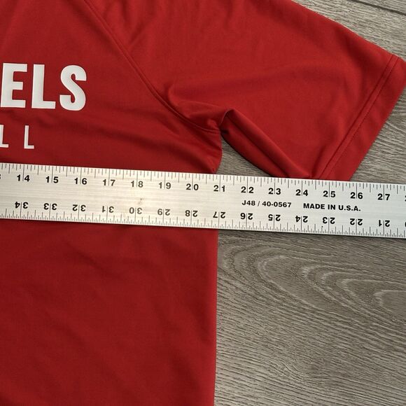 MLB Los Angeles Angels Anaheim Nike Dri Fit Team Issued Shirt Athletic Medium - Picture 6 of 8